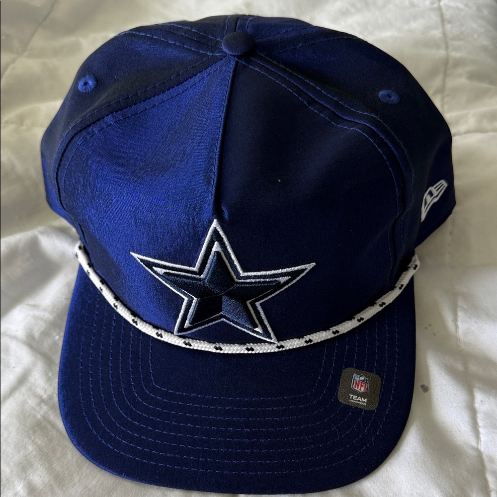 New Era Navy Dallas Cowboys Star Rope Snapback